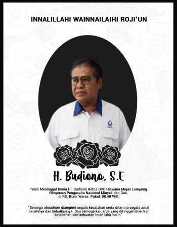 Ketua DPC Hiswana Migas Lampung Meninggal Dunia